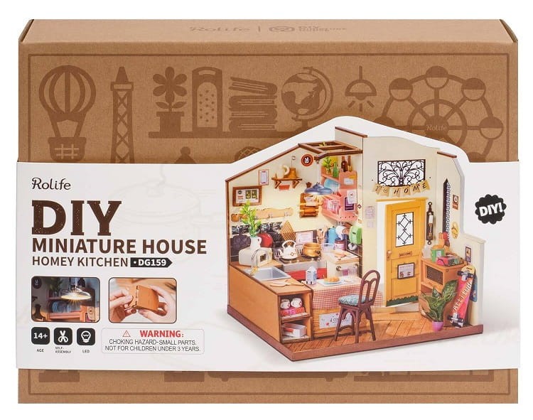 Robotime - Model 3D - Przytulna Kuchnia DG159