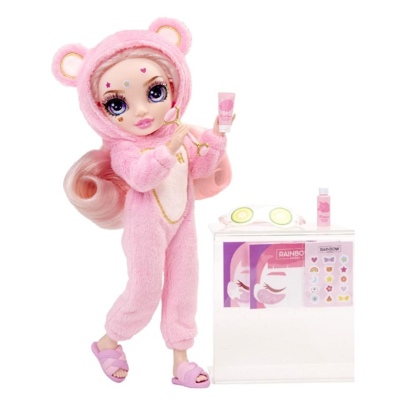 Rainbow High – Lalka Bella Parker PJ Party + akcesoria 03675