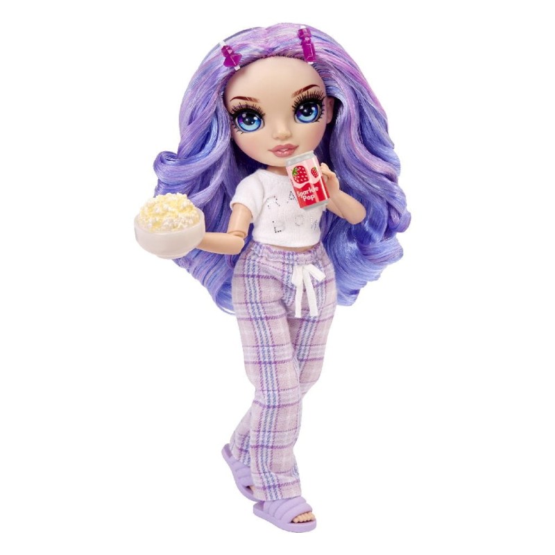Rainbow High – Lalka Violet Willow PJ Party + akcesoria 03705