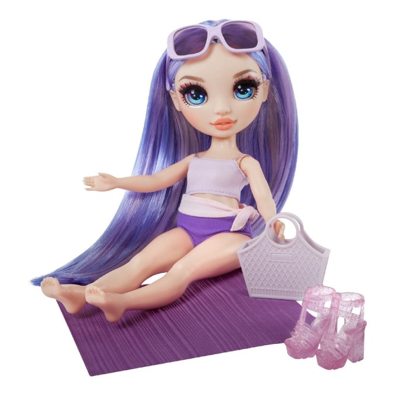 Rainbow High – Lalka Violet Willow Swim and Style + akcesoria 07314