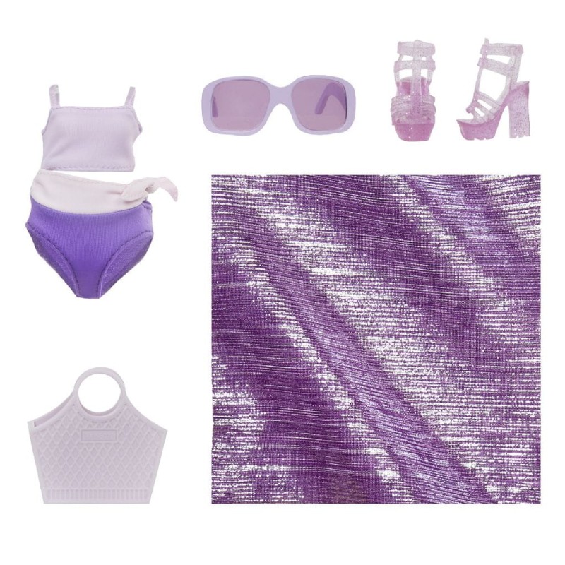Rainbow High – Lalka Violet Willow Swim and Style + akcesoria 07314