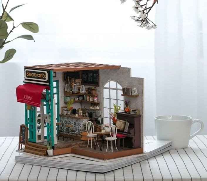 Robotime - Model 3D - Kawiarnia Simona DG109