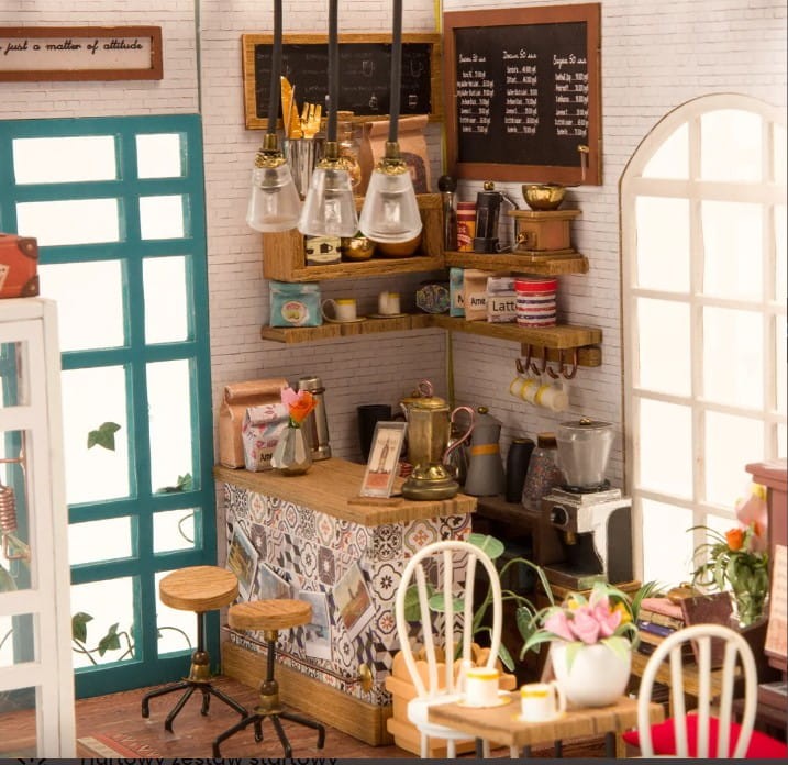 Robotime - Model 3D - Kawiarnia Simona DG109