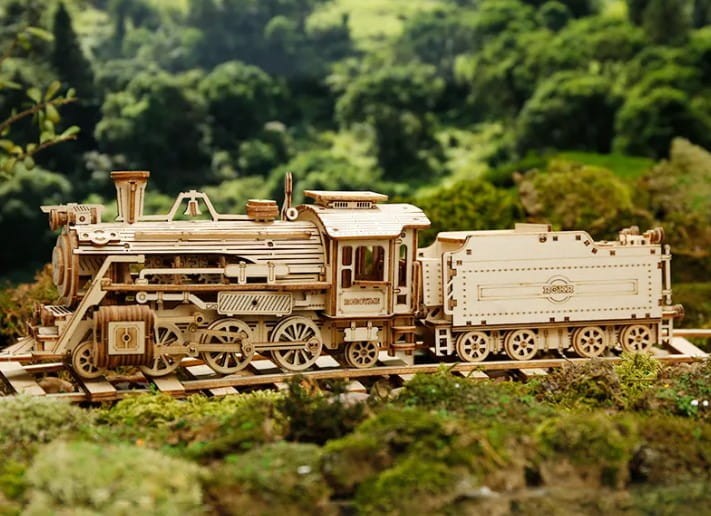 Robotime - Model 3D - Pociąg Prime Steam Express MC501