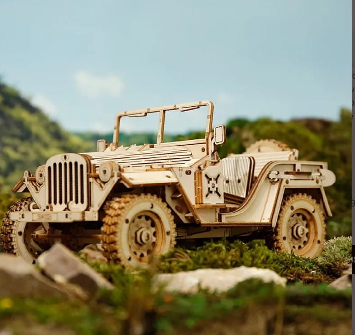 Robotime - Model 3D - Wojskowy samochód polowy MC701