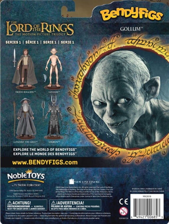 Władca Pierścieni – Figurka Gollum 19 cm NN2818