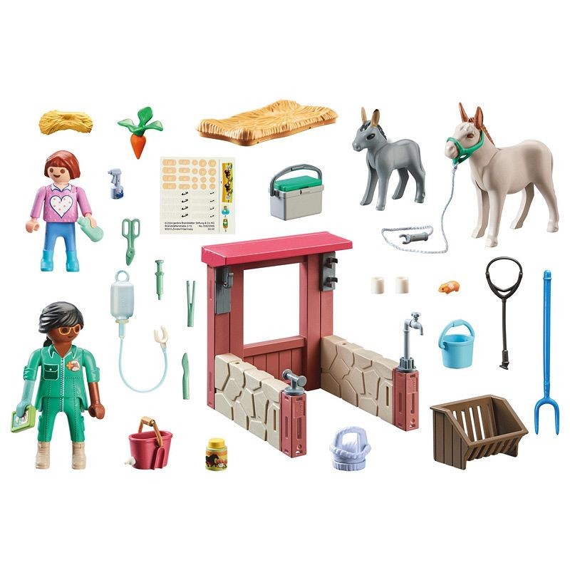 Playmobil Country 71471 Pani weterynarz z osiołkami