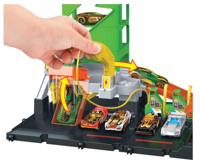 Hot Wheels City – Superstacja ładowania pojazdów HTN79
