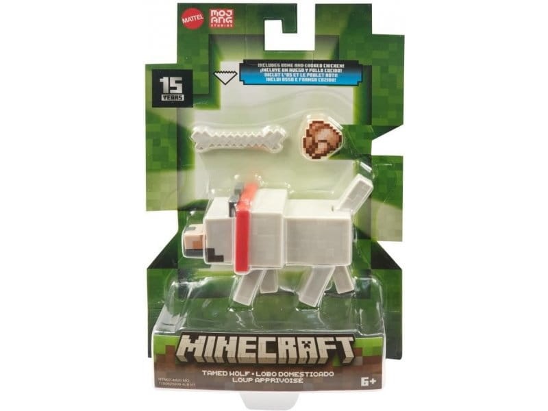 Minecraft - Figurka Oswojony wilk - GTP08 HTN07
