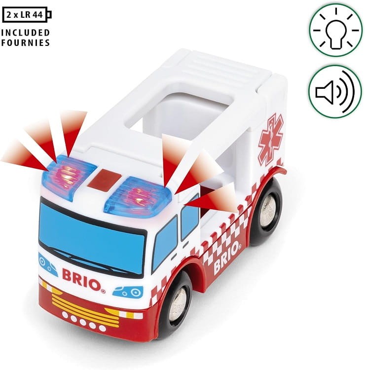 BRIO 36035 Karetka światło + dźwięk