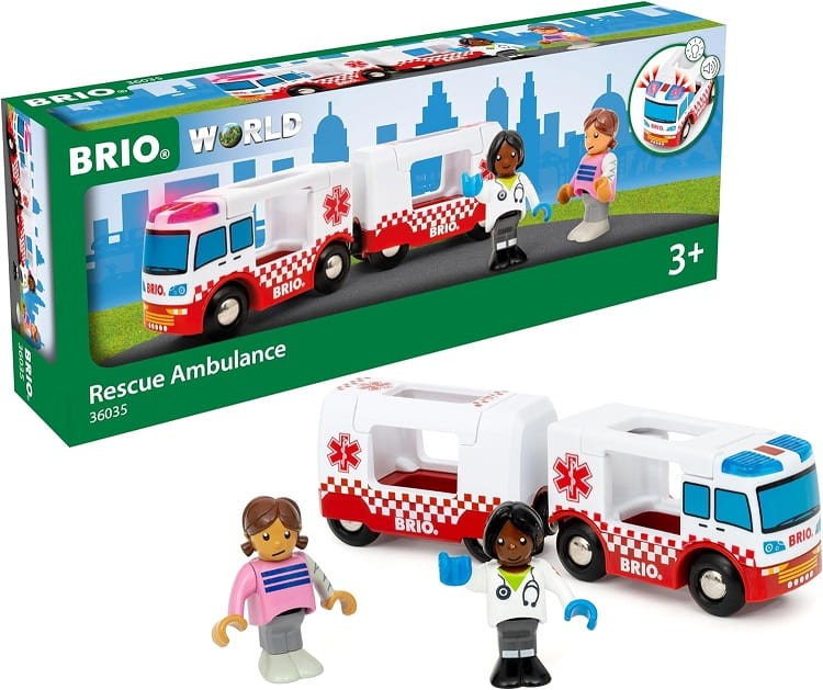 BRIO 36035 Karetka światło + dźwięk
