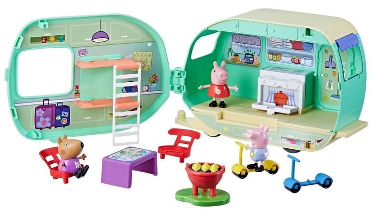 Świnka Peppa - Kamper + figurki F8863