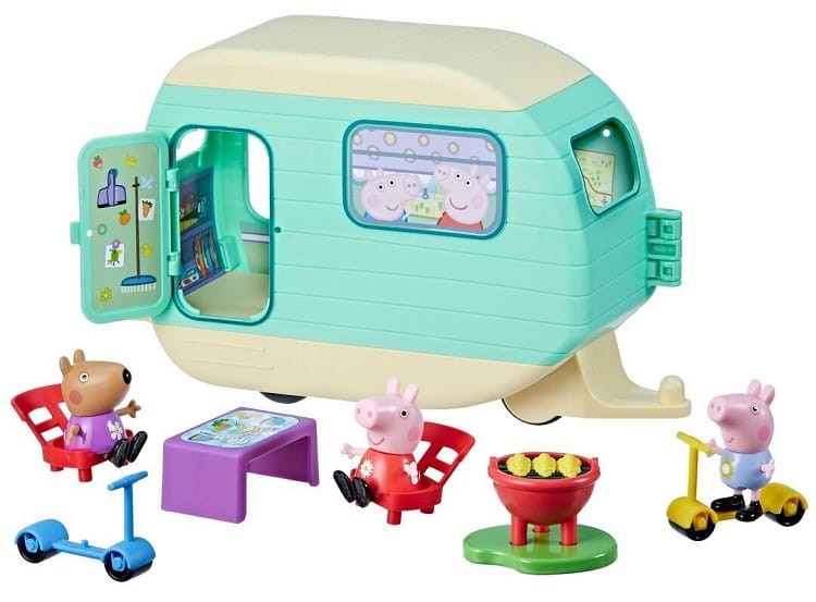 Świnka Peppa - Kamper + figurki F8863