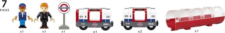 BRIO 36085 Londyńskie metro światło + dźwięk