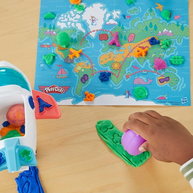 Play-Doh - Zestaw z ciastoliną - Samolot F8804