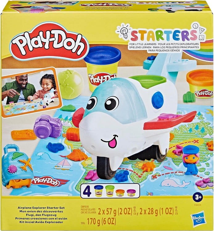 Play-Doh - Zestaw z ciastoliną - Samolot F8804