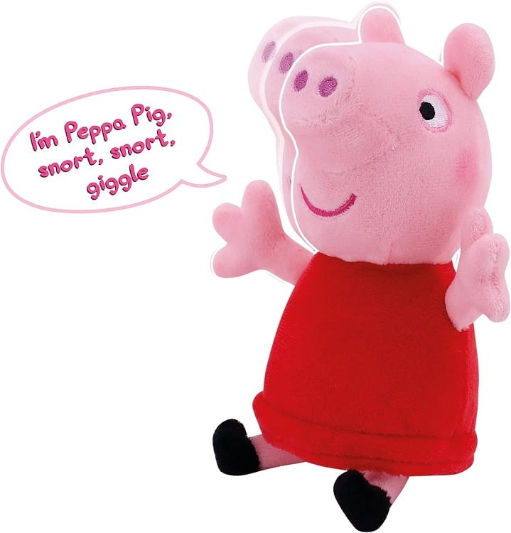 Świnka Peppa - Maskotka z dźwiękiem - Peppa 07516