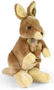 Rappa 222656 Maskotka Kangur z dzieckiem 37 cm