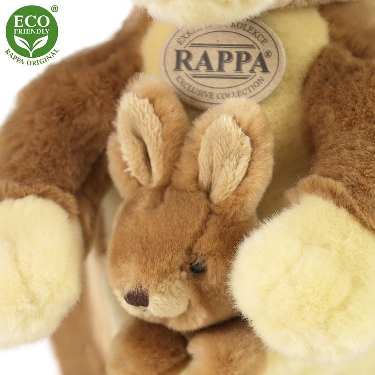 Rappa 222656 Maskotka Kangur z dzieckiem 37 cm