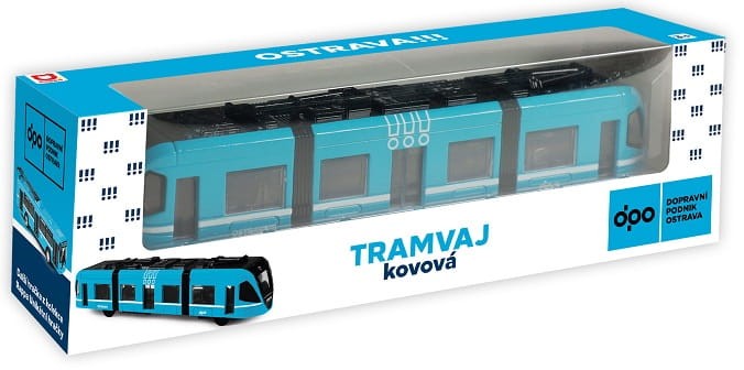 Rappa 240025 Nowoczesny Tramwaj Ostrava 23 cm