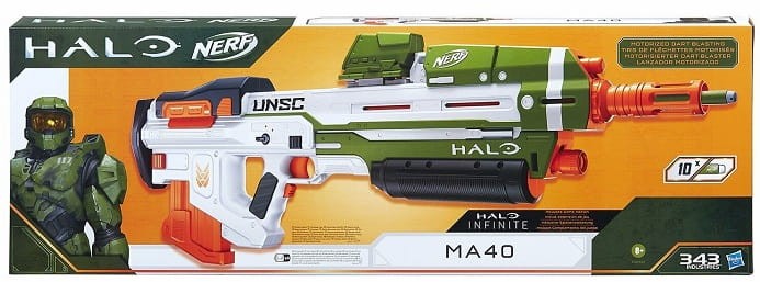 NERF Halo Infinite - Wyrzutnia MA40 E9262