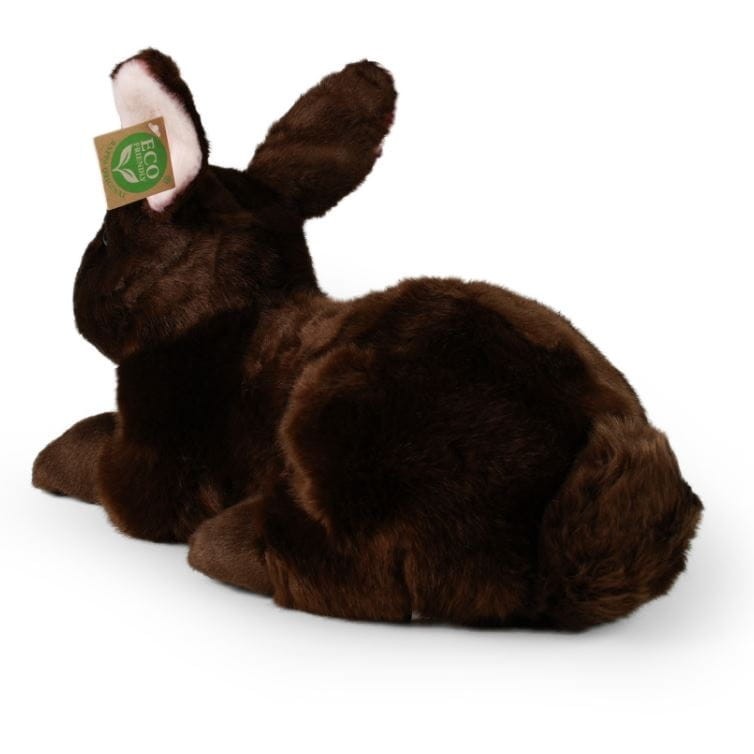 Rappa 209633 Maskotka Królik brązowy leżący 36 cm