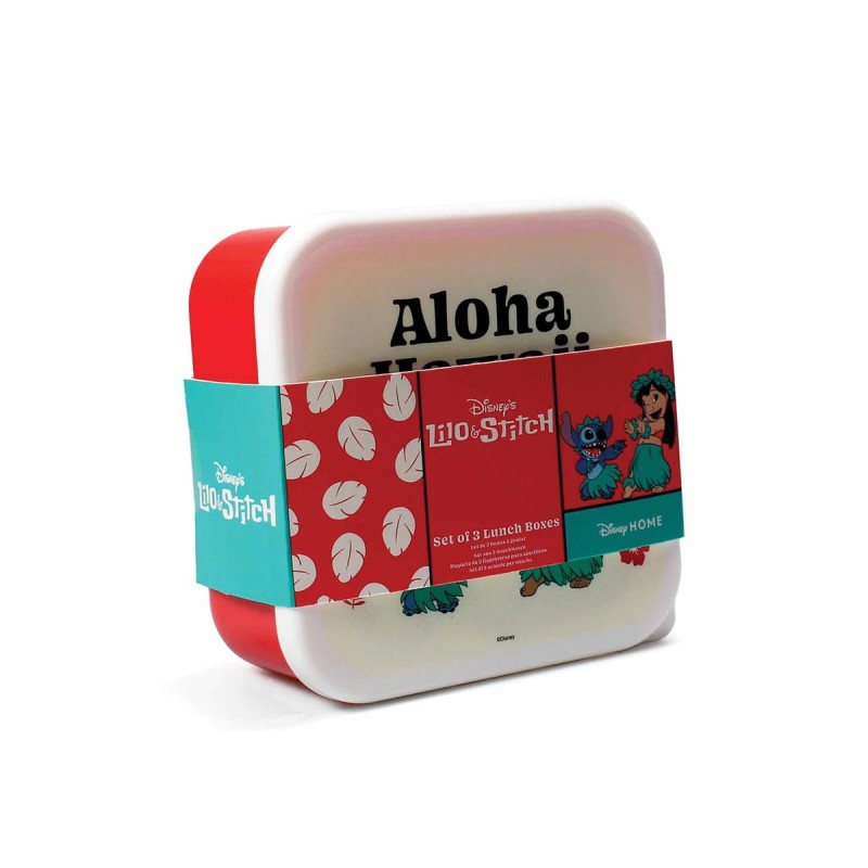 Lilo &amp; Stitch - Lunchbox - Zestaw 3 pojemników na śniadanie 5915