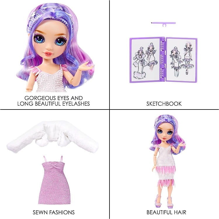 Rainbow High – Lalka Violet Willow + akcesoria 87385