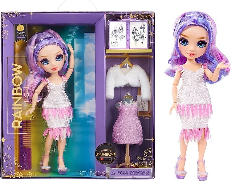 Rainbow High – Lalka Violet Willow + akcesoria 87385