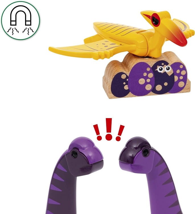 BRIO 36094 Zestaw z torami - Przygoda z dinozaurami