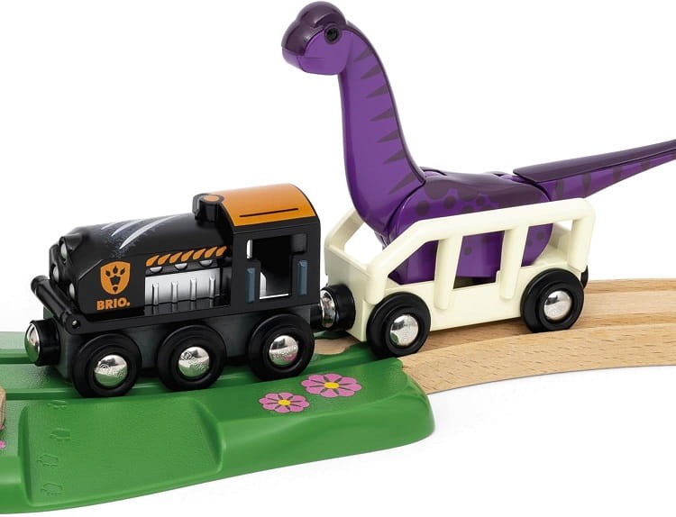 BRIO 36094 Zestaw z torami - Przygoda z dinozaurami