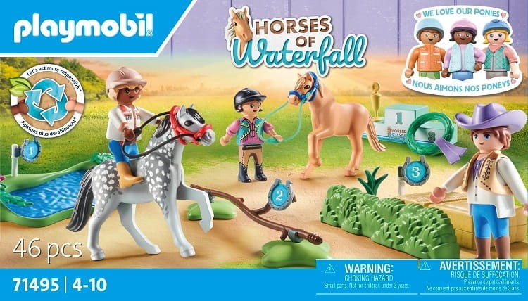 Playmobil 71495 Horse of Waterfall - Turniej kucyków