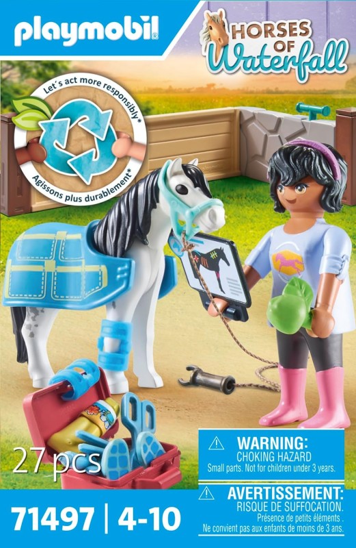 Playmobil 71497 Horse of Waterfall - Hipoterapeuta