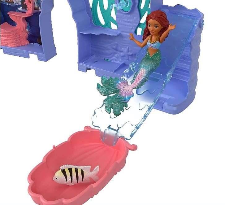 Mattel Mała Syrenka - Zestaw - Podwodny zamek Arielki HLX16