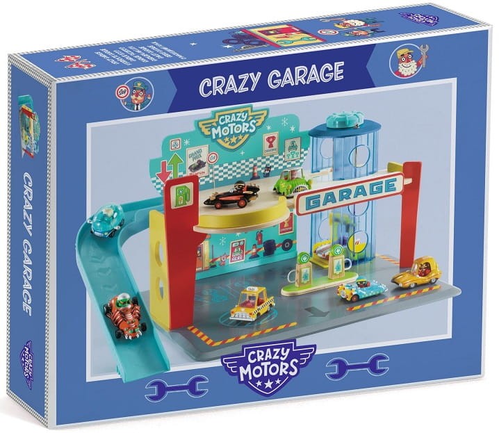 DJECO 05495 Crazy Motors - Warsztat samochodowy