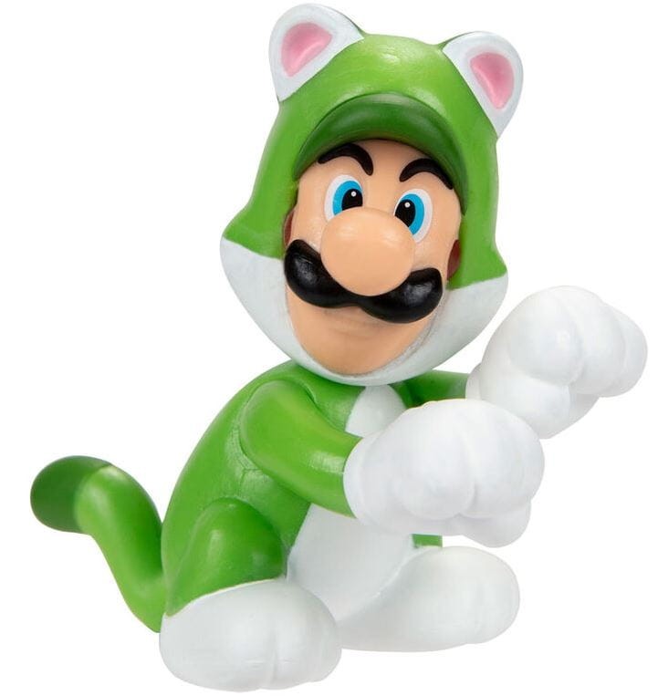 Super Mario – Figurka 6,5 cm Cat Luigi – 91426