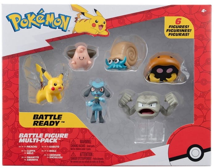 Pokemony - Zestaw 6 figurek PKW3613