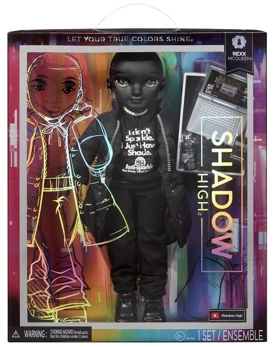 Rainbow High - Shadow High – Lalka Rexx McQueen 583080