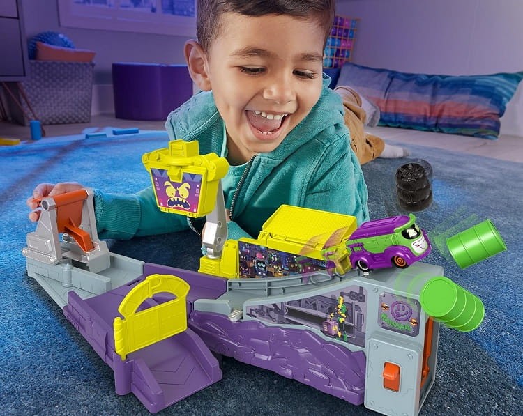 Fisher Price - Batwheels - Tor z wyrzutnią HNP07