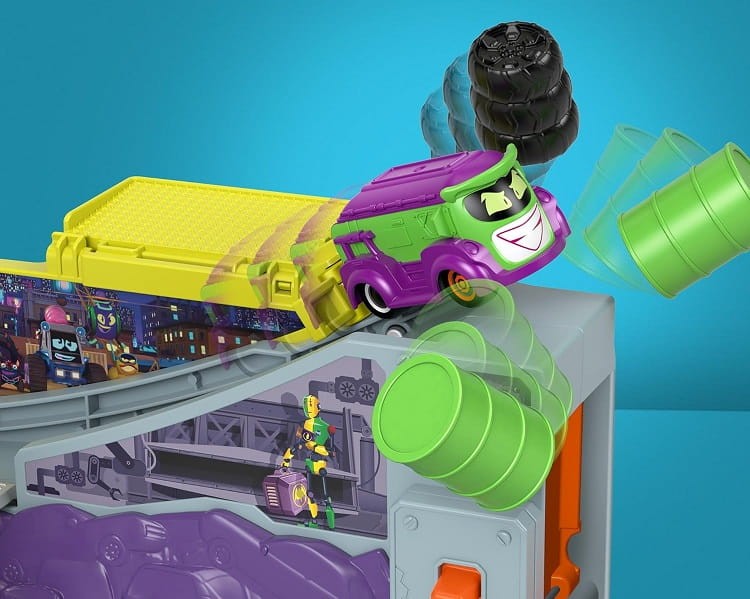 Fisher Price - Batwheels - Tor z wyrzutnią HNP07