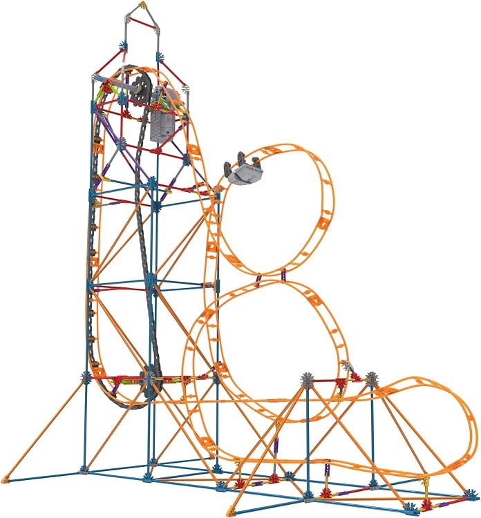 K’Nex - Klocki konstrukcyjne - Zestaw 448 el. Roller Coaster 80216