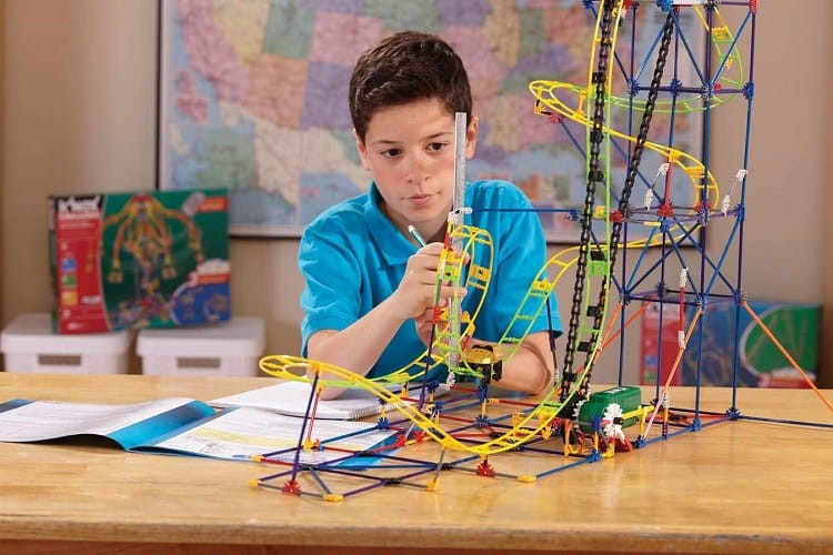 K’Nex - Klocki konstrukcyjne - Zestaw 546 el. Roller Coaster 77078