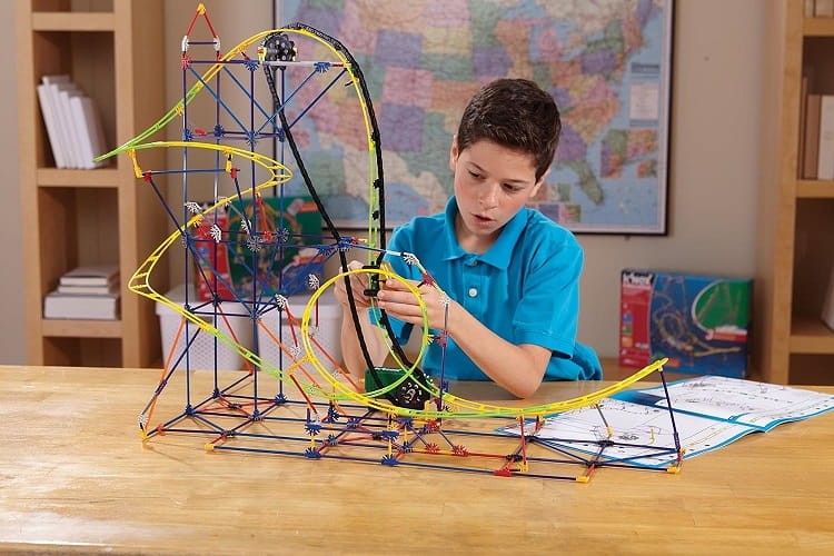 K’Nex - Klocki konstrukcyjne - Zestaw 546 el. Roller Coaster 77078
