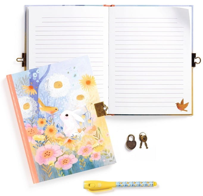 DJECO 03624 Pamiętnik Kendra z magicznym długopisem