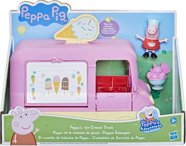 Świnka Peppa - Lodziarnia + figurka F2186