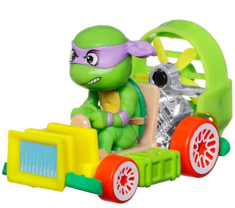 Hot Wheels Wojownicze Żółwie Ninja - RacerVerse - Pojazd Donatello - HKB86 HRT29