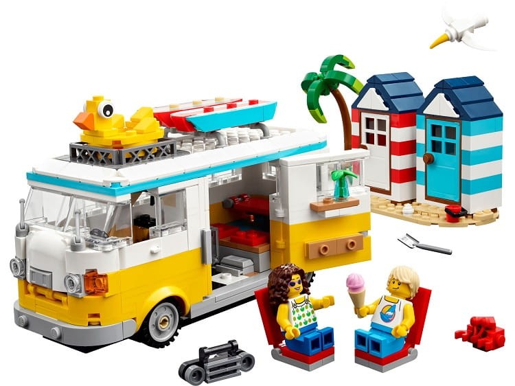 LEGO Creator 31138 Kamper na plaży