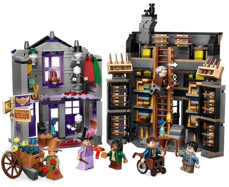 LEGO Harry Potter 76439 Sklepy Ollivandera i Madame Malkin