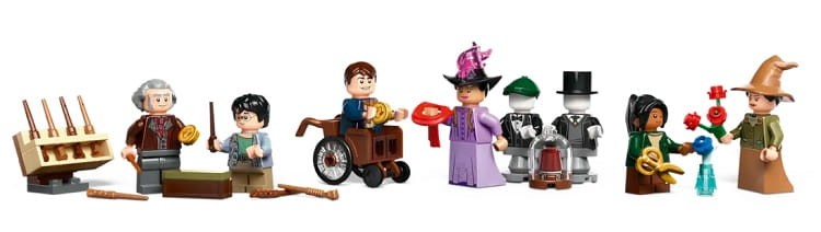 LEGO Harry Potter 76439 Sklepy Ollivandera i Madame Malkin