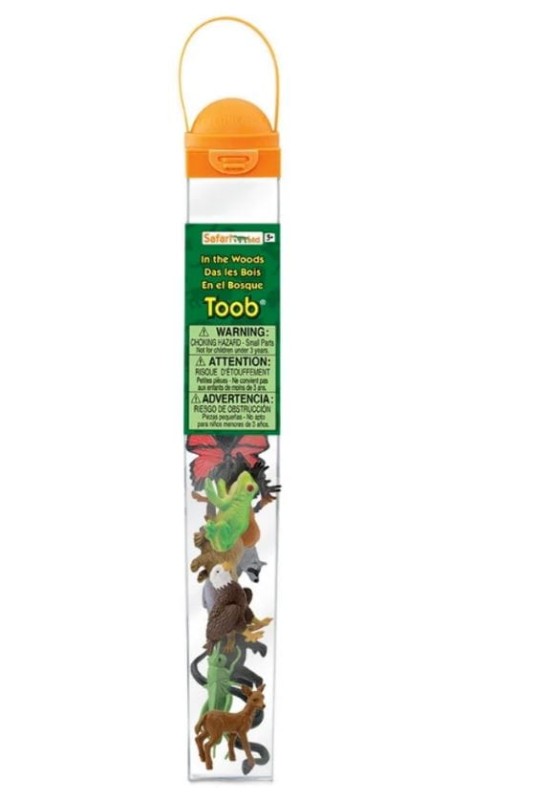 Safari Ltd - Figurki w tubie - Zwierzęta z lasu i łąki 685504